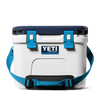 YETI- Roadie 15 Hard Cooler in White/Blue