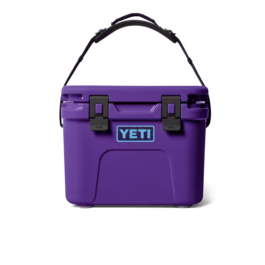 YETI- Roadie 15 Hard Cooler in Pace Purple/Blue