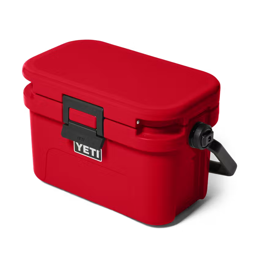 YETI- Roadie 8 Hard Cooler in Rescue Red