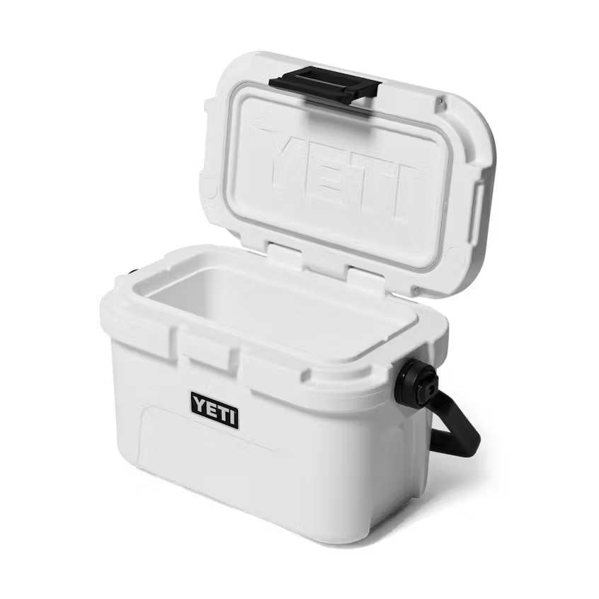 YETI- Roadie 8 Hard Cooler in White