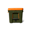 YETI- Tundra 45 Cooler in Olive/King Crab Orange
