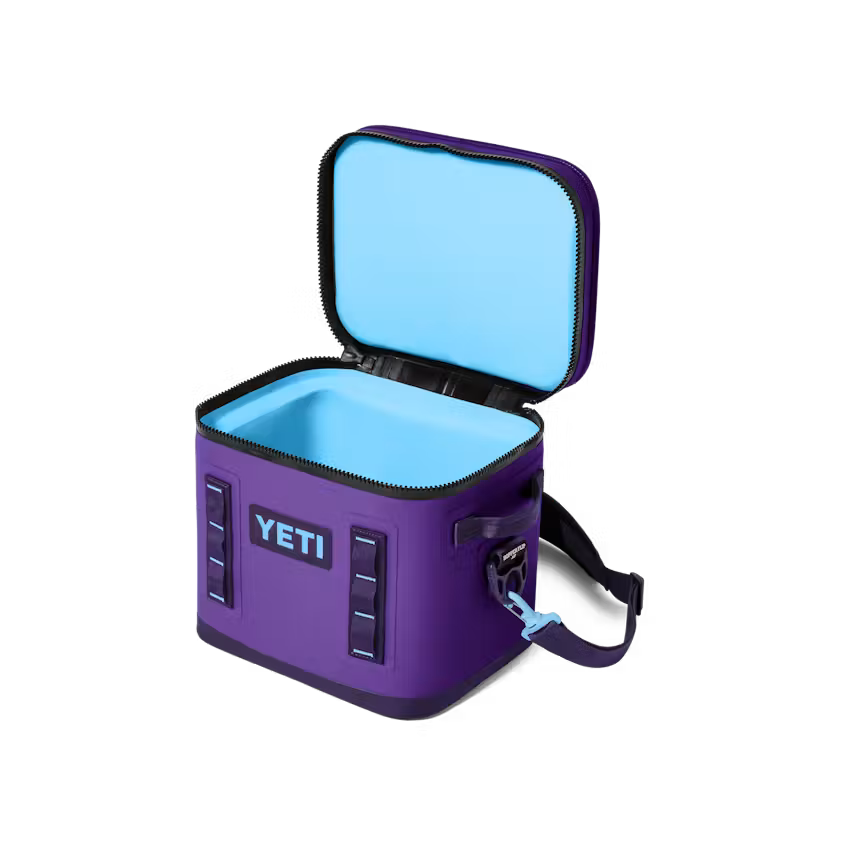YETI- Flip 12 Soft Cooler in Pace Purple/Blue
