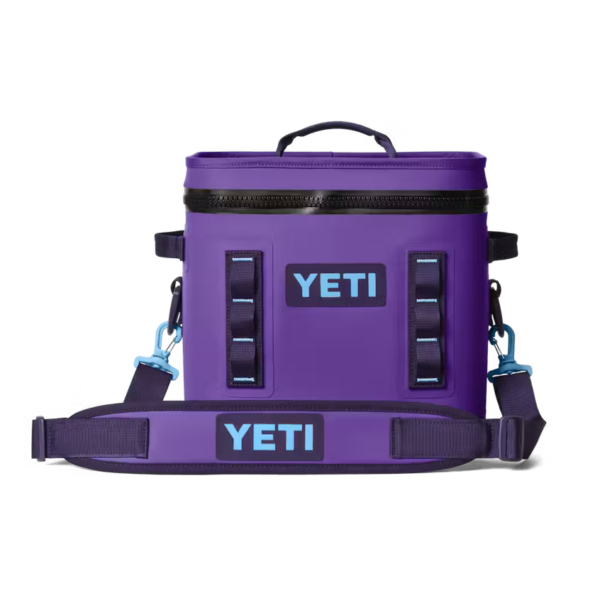 YETI- Flip 12 Soft Cooler in Pace Purple/Blue