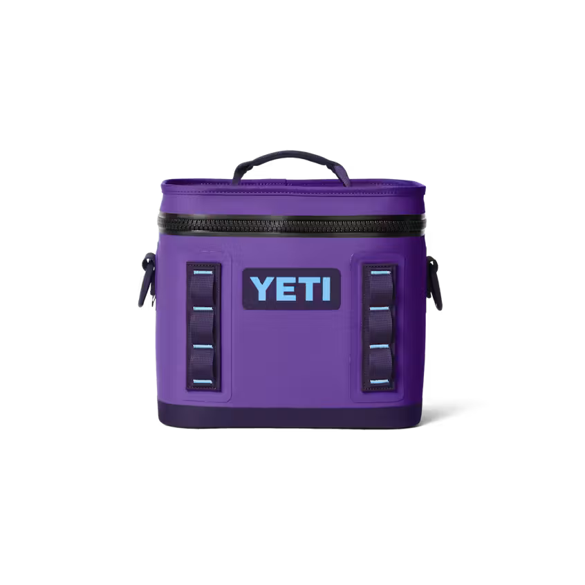 YETI- Flip 8 Soft Cooler in Pace Purple/Blue