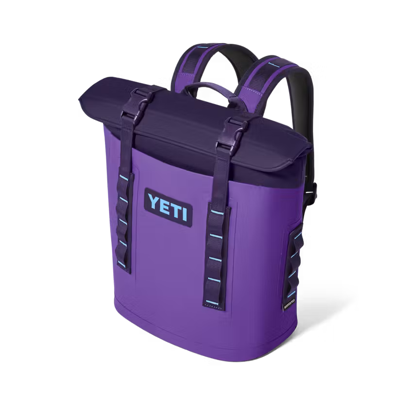 YETI- Hopper M12 Backpack Cooler in Pace Purple/Blue