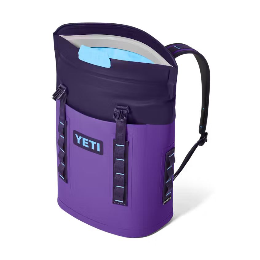 YETI- Hopper M12 Backpack Cooler in Pace Purple/Blue