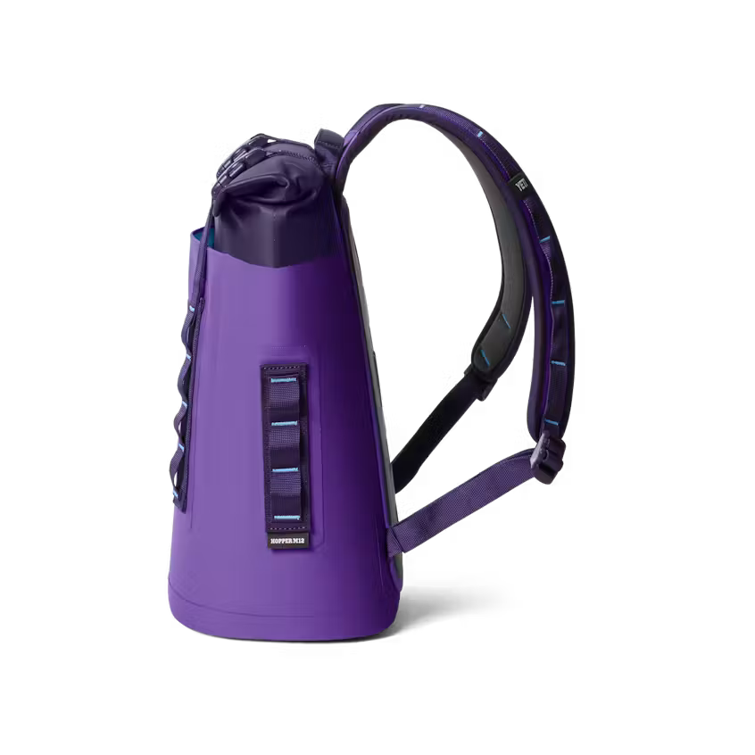 YETI- Hopper M12 Backpack Cooler in Pace Purple/Blue