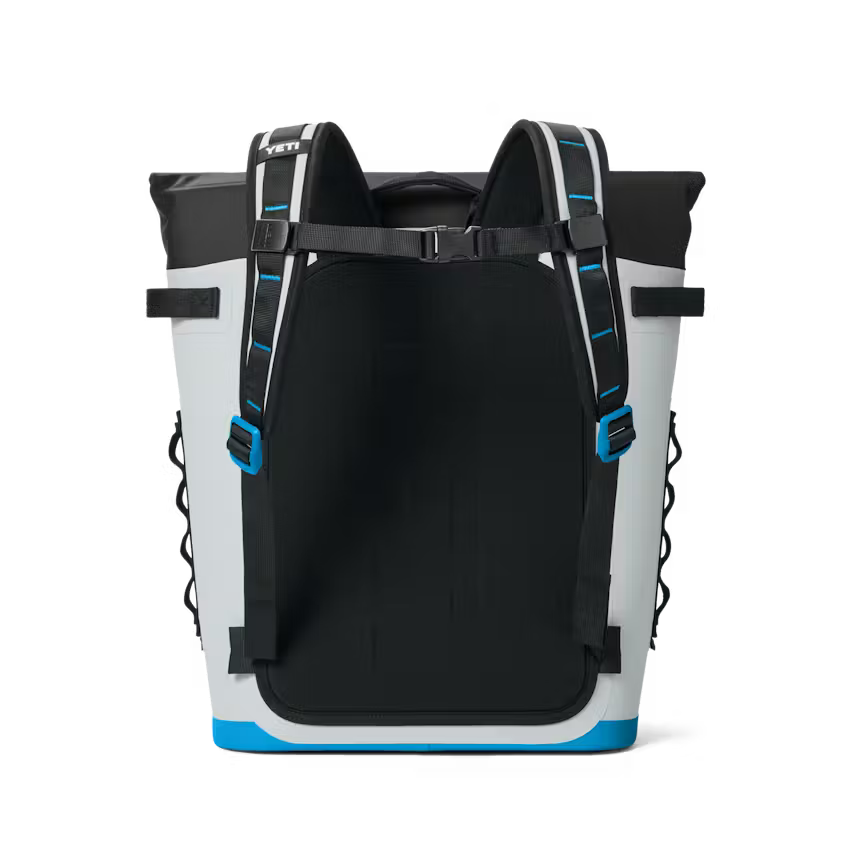 YETI- Hopper M20 Backpack Cooler in Fog Gray/Blue