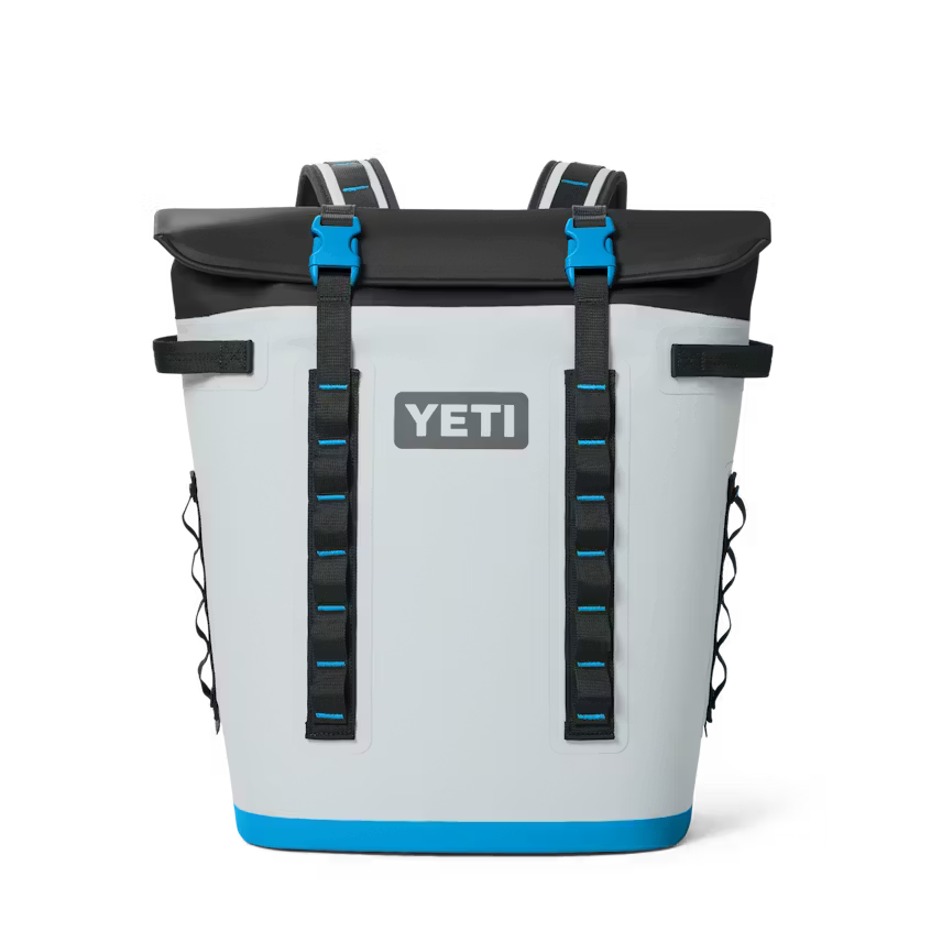 YETI- Hopper M20 Backpack Cooler in Fog Gray/Blue