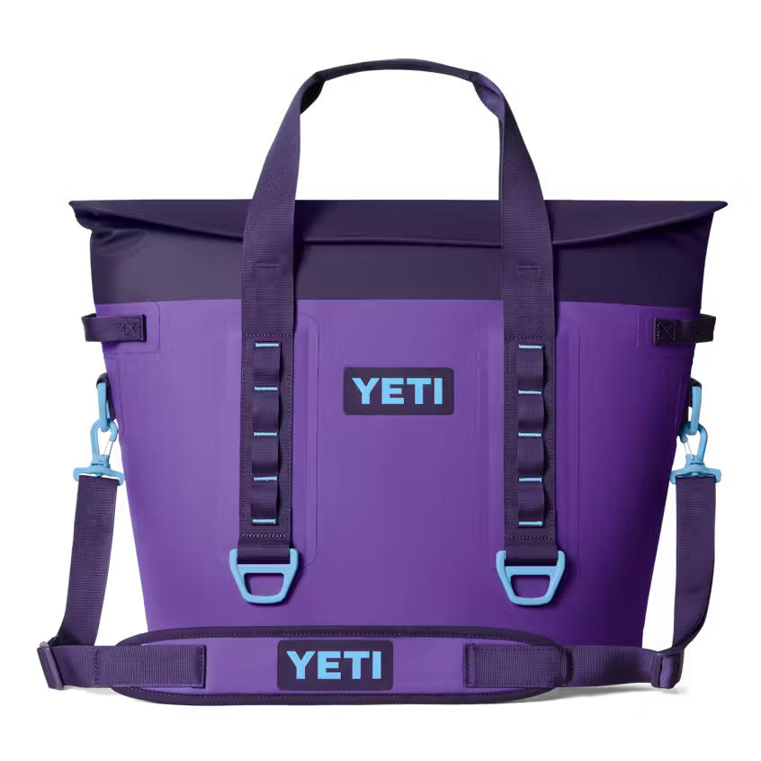 YETI- Hopper M30 Soft Cooler in Pace Purple/Blue