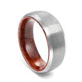 Mens Tungsten Satin Band Ring TU-TR-TUR2507