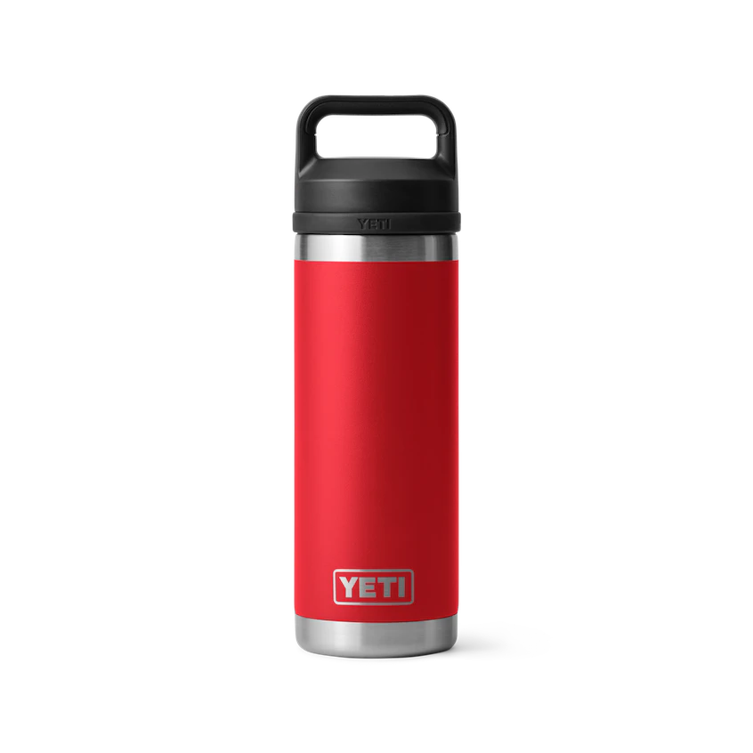 YETI- Rambler 18oz Chug Bottle Rescue Red