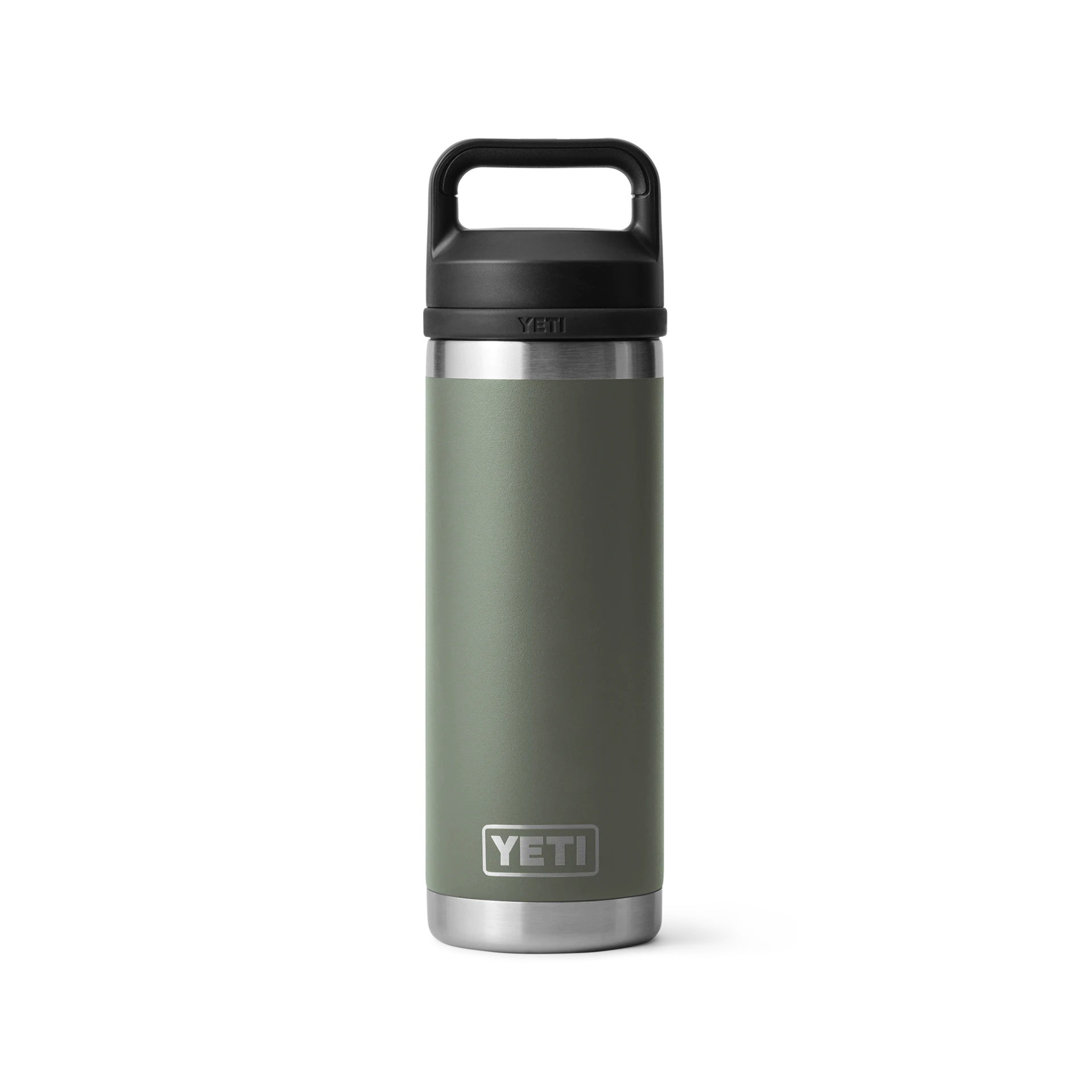 YETI 64 oz. Rambler Bottle with Chug Cap, Camp Green - Holiday