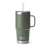 YETI- Rambler 25oz Straw Mug Camp Green