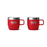 YETI- 6oz Stackable Mugs in Rescue Red