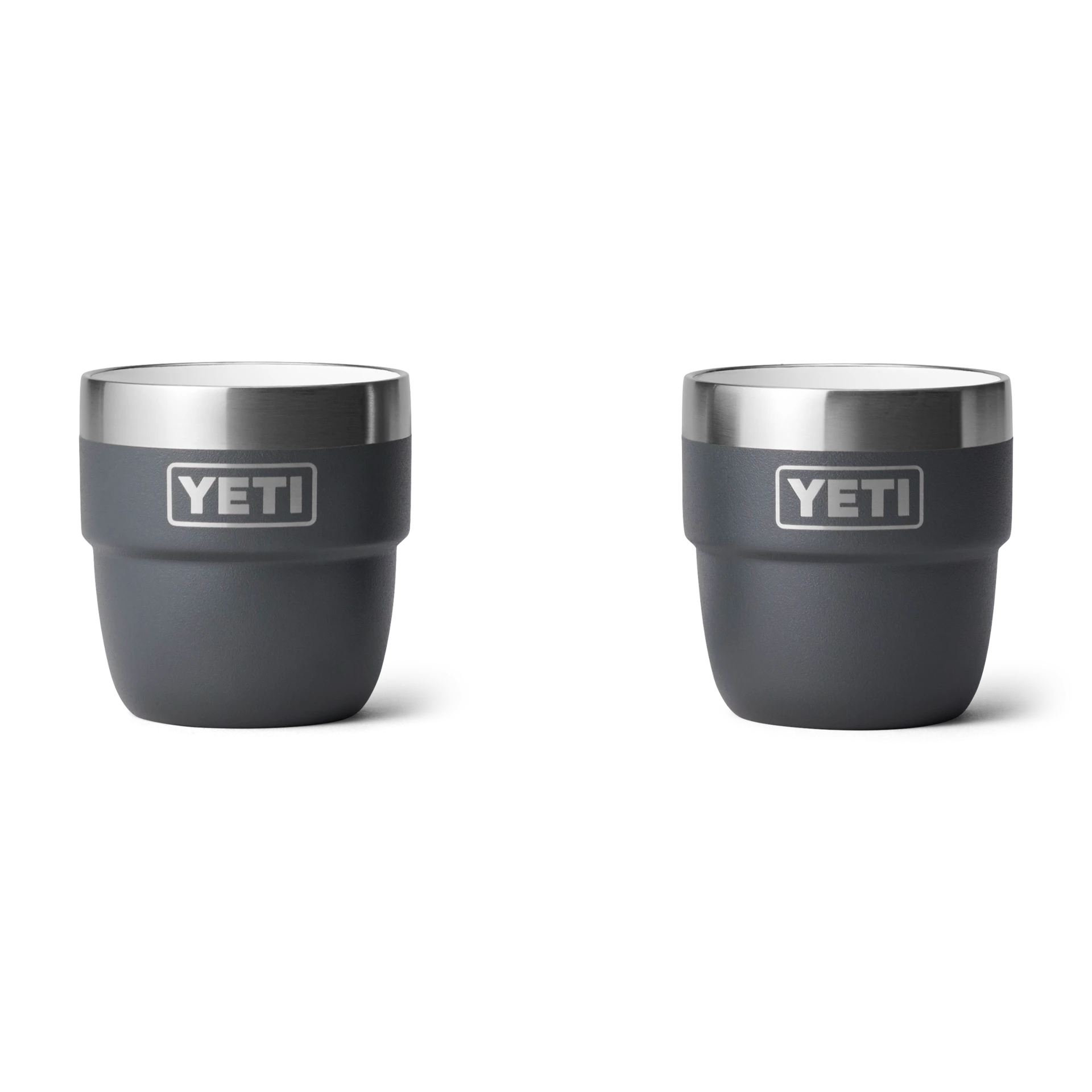 YETI- 4oz Stackable Cups Charcoal