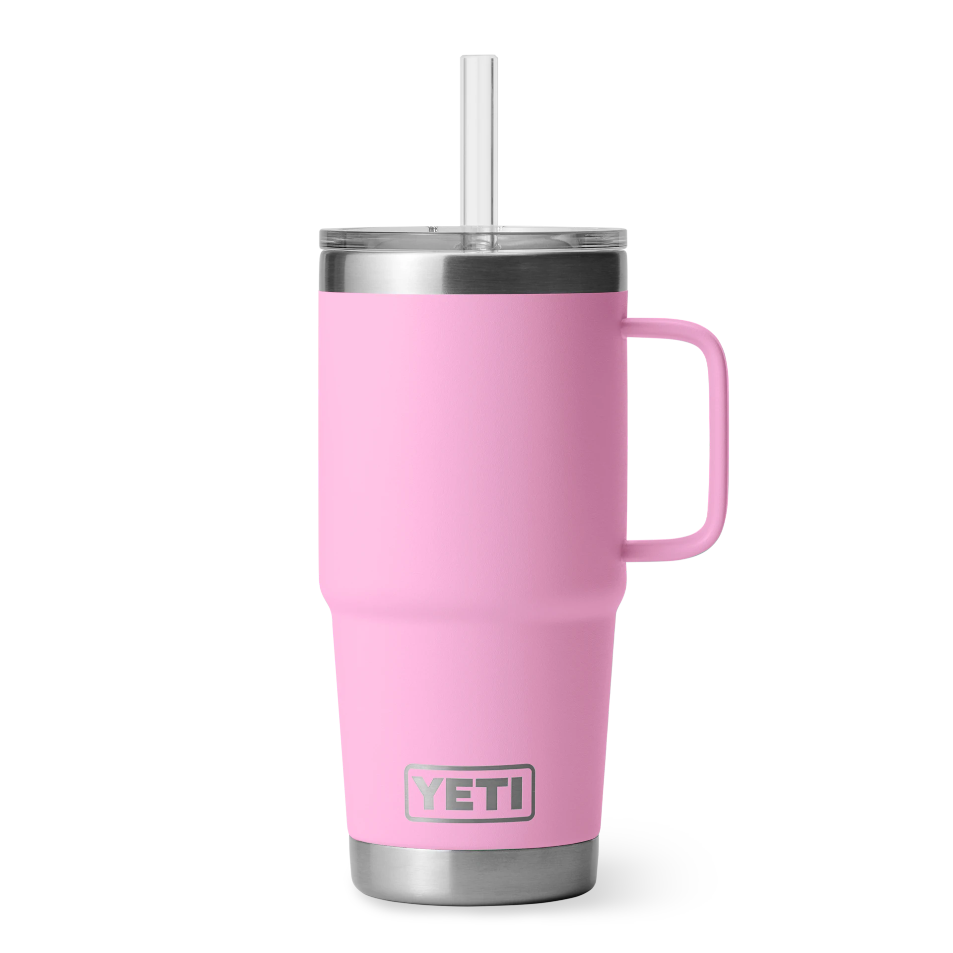 YETI- Power Pink 25oz Straw Mug