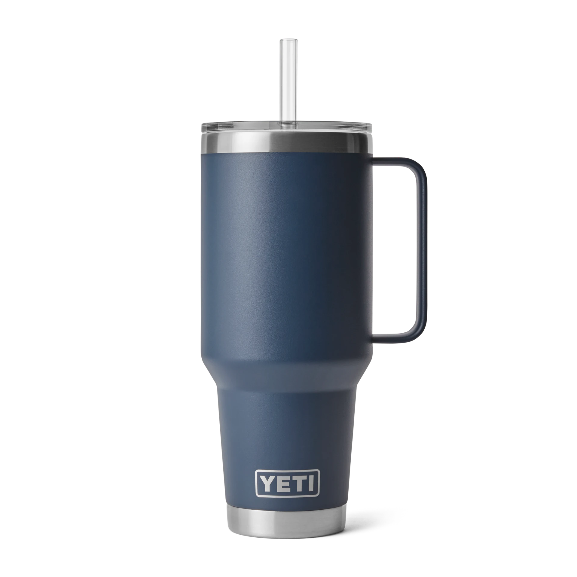 YETI Rambler 42 oz Straw Mug, Vacuum Insulated, Stainless Steel, Navy