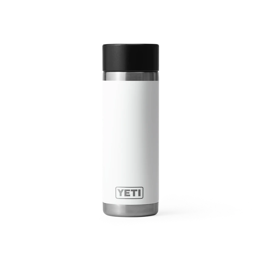 YETI- Rambler 18oz Bottle with Hotshot Cap White