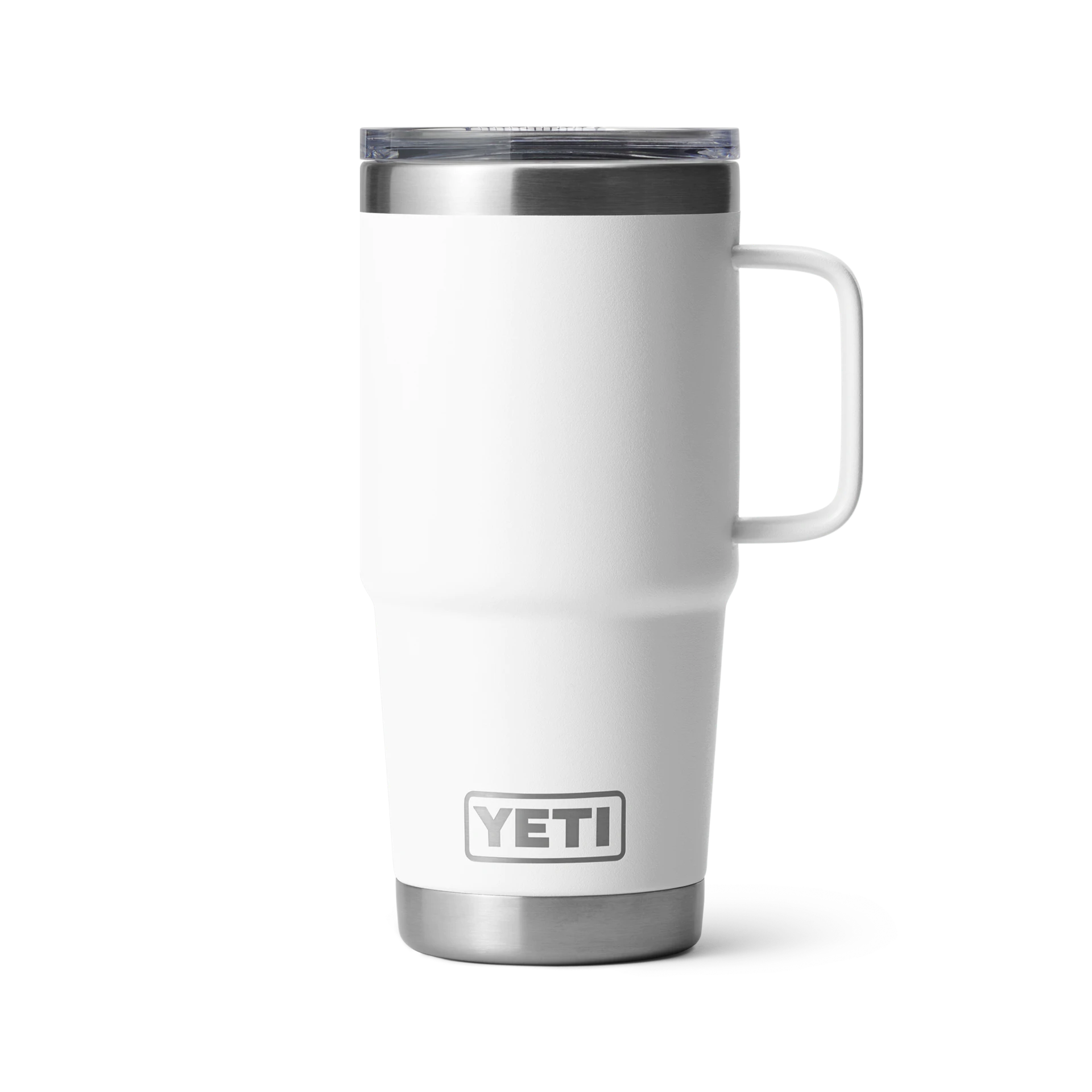 YETI- Rambler 20oz White Travel Mug