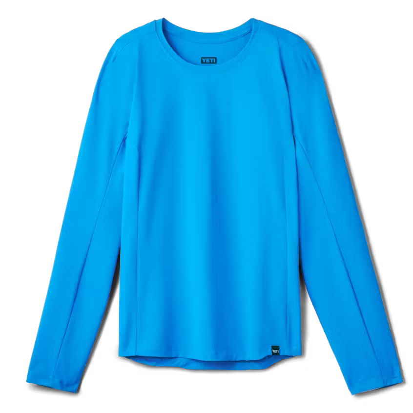 YETI- Women's Ultra Lightweight Sunshirt in Blue