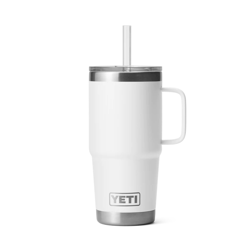 YETI- Rambler 25oz Straw Mug in White – Luka Life + Style
