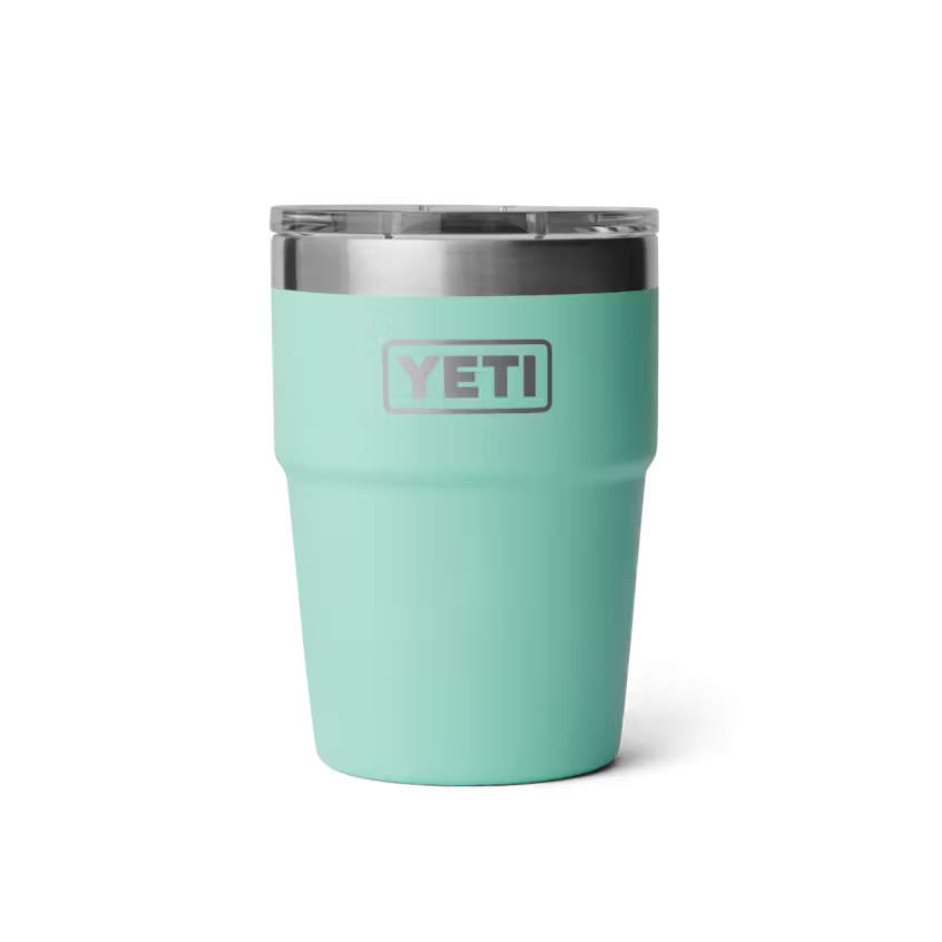 YETI- Rambler 16oz Stackable Cup in Seafoam