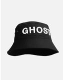 GHOST GOLF- Ghost Bucket Hat- Play Fearlessly EMB- Black S/M (58 CM)