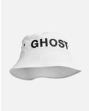 GHOST GOLF- Ghost Bucket Hat- Play Fearlessly EMB- White L/XL (60 CM)