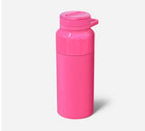 BRUMATE- Rotera 35oz Hands-Free Water Bottle in Neon Pink