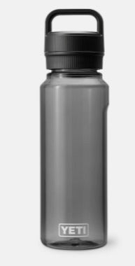 YETI Yonder 750 ml/25 oz Water Bottle with Yonder Tether Cap, Charcoal