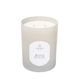 LINNEA- Wood House 2-Wick Soy Candle