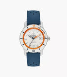 ZODIAC- Super Sea Wolf Automatic Blue Rubber Watch