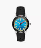 ZODIAC- Super Sea Wolf 53 Compression Automatic Black Rubber Watch