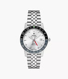 ZODIAC- Super Sea Wolf GMT Automatic Stainless Steel Watch ZO9415