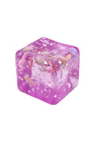 Glittery Seashell Ocean Squishy Cube