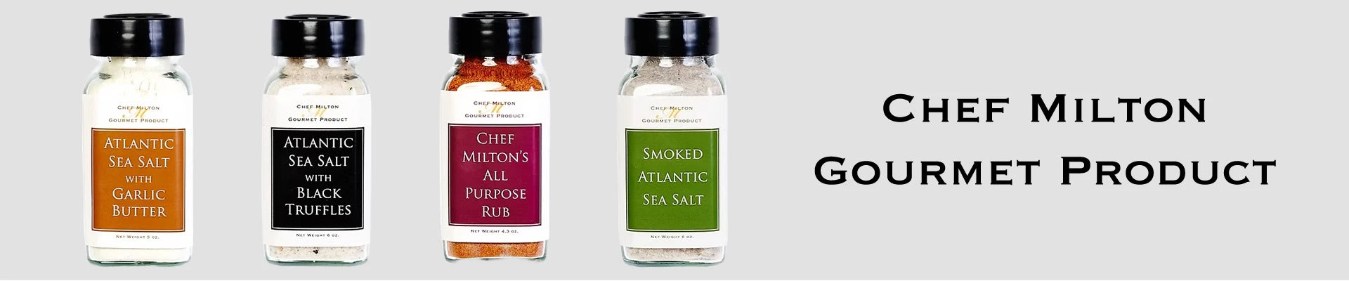 Chef Milton Gourmet Salts