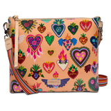 Downtown Crossbody, Peach