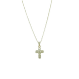 LUKA GOLD- 14kt Gold Cross Necklace