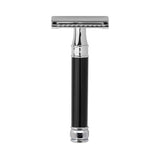 Edwin Jagger- Double Edge Black Razor and Cream Gift Set (Limes & Pomegranate)