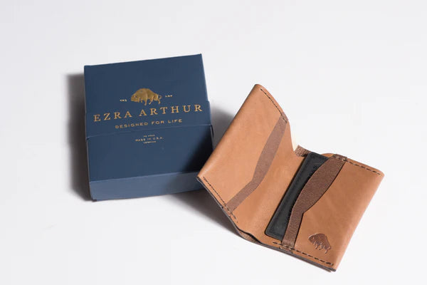 EZRA ARTHUR- No. 4 Wallet in Whiskey