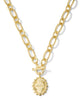 KENDRA SCOTT- Abuelita Link Chain Necklace in Gold Metal