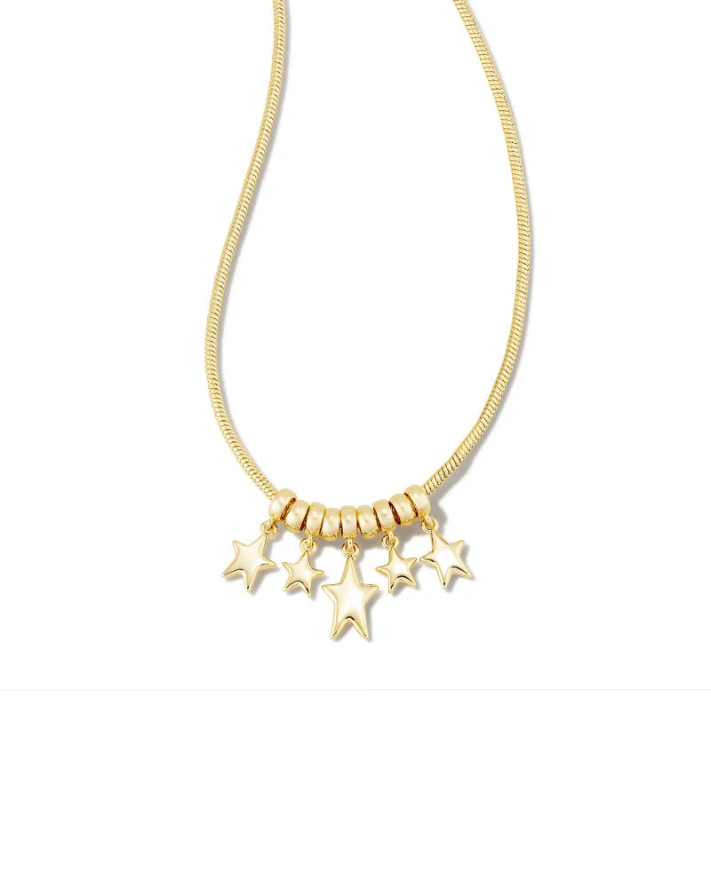 KENDRA SCOTT- Ada Star Necklace Gold Metal
