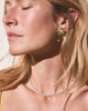 KENDRA SCOTT- Arya Flower Stud Earring in Gold Metal