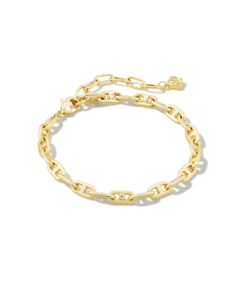 Korinne Chain Bracelet in Gold