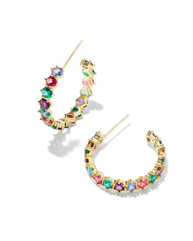 Veronica Hoop Earrings in Gold | KendraScott