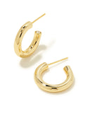 KENDRA SCOTT- Colette Huggie Earring Gold Metal