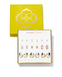 KENDRA SCOTT- Earring Gift Set of 9 in Gold