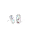KENDRA SCOTT- Ellie Silver Stud Earrings in Dichroic Glass