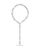 KENDRA SCOTT- Embry Link Chain Necklace in Rhodium Metal